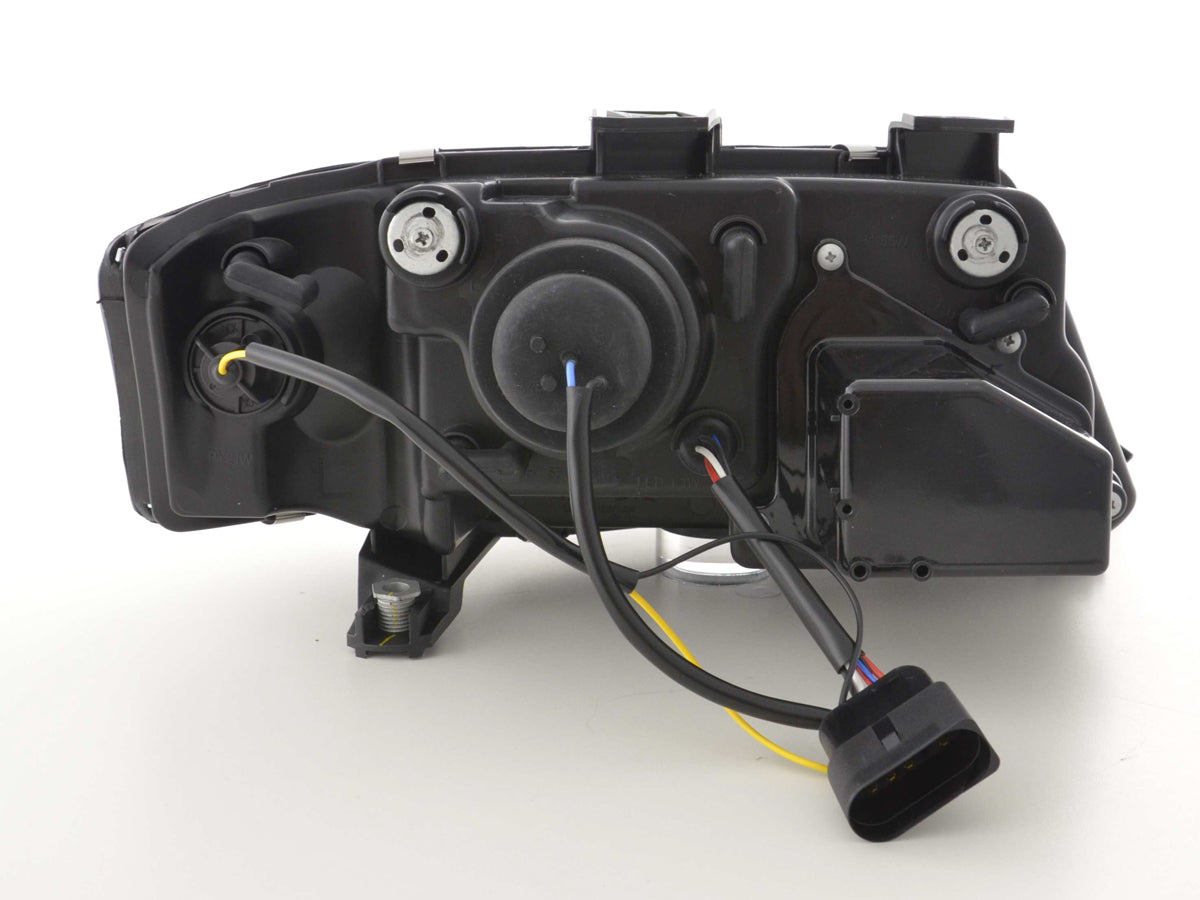 Scheinwerfer Set Daylight LED TFL-Optik Audi A6 Typ 4B 97-01 schwarz Scheinwerfer Set Daylight LED TFL-Optik Audi A6 Typ 4B 97-01 schwarz